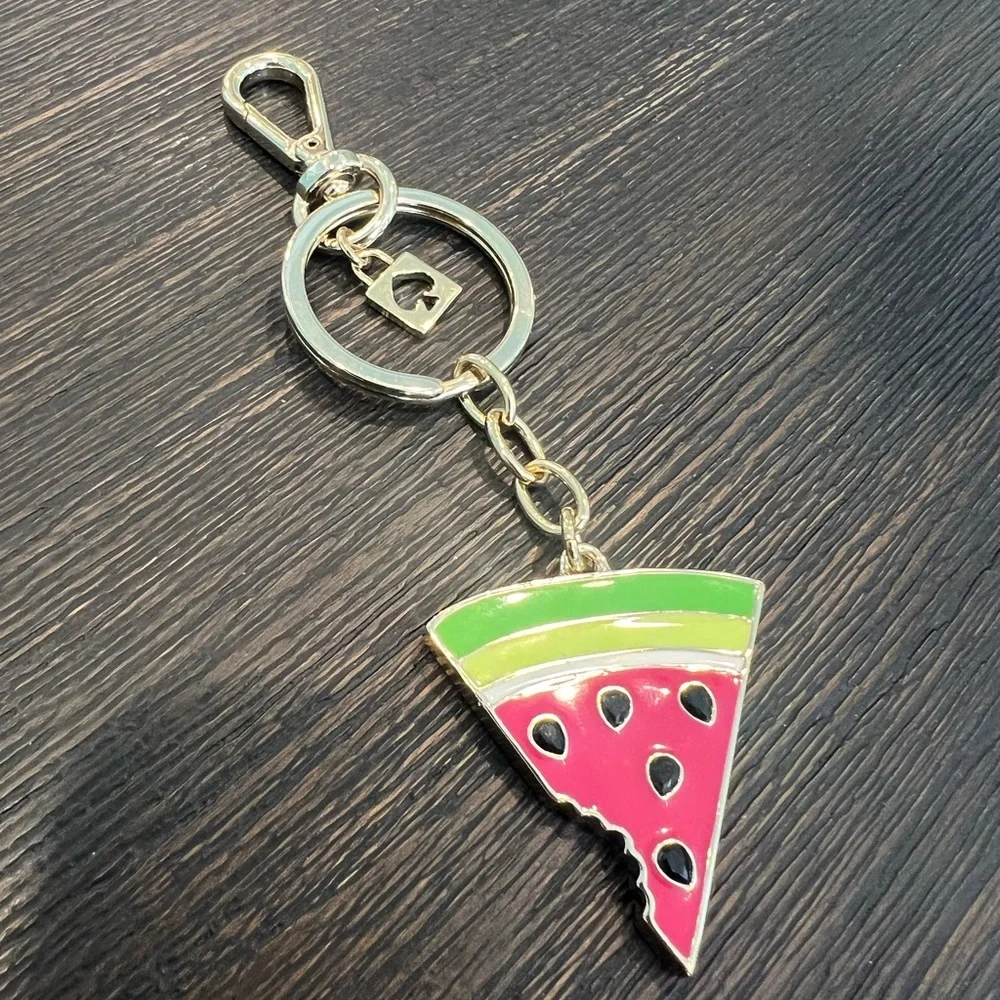Kate Spade Bite of Watermelon Keychain - Picture 2 of 10